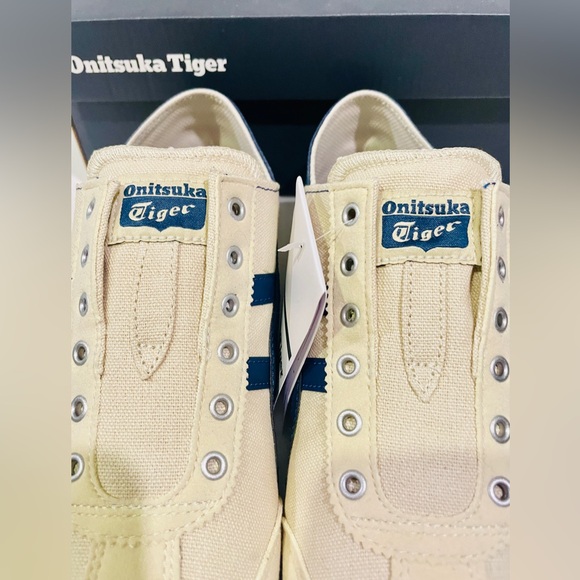 Onitsuka Tiger Mexico 66 Paratay natural and navy women’s 6.5 - Picture 14 of 16